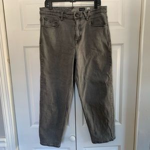 Volcom Billow Taper Jeans Gray